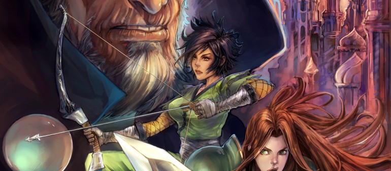 Graphic novel cover by – Jheremy Raapack